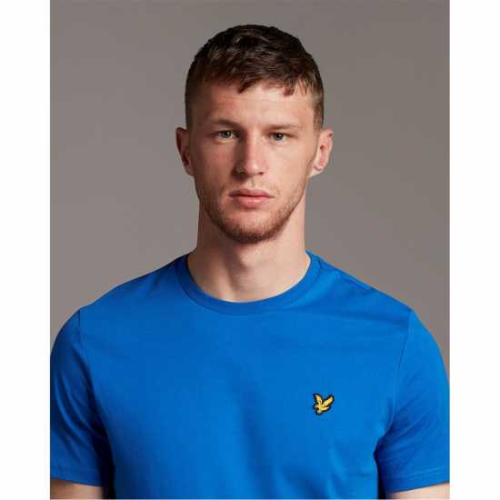 Lyle And Scott Тениска Logo T Shirt Яркосиньо W489 Tshirts under 20