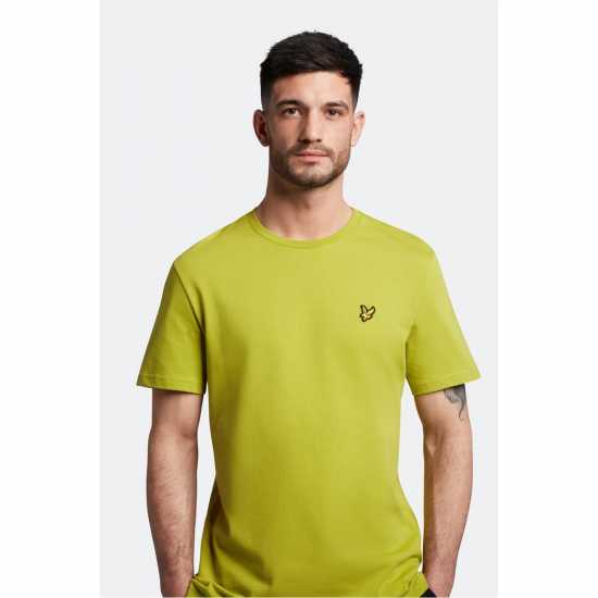 Lyle And Scott Тениска Logo T Shirt Калай Зелено W874 