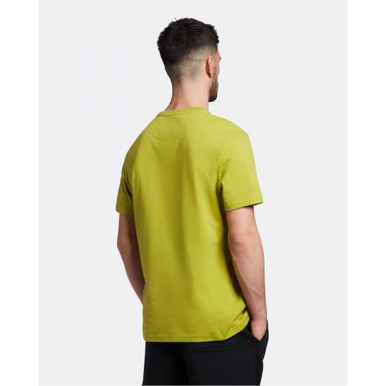 Lyle And Scott Тениска Logo T Shirt Калай Зелено W874 