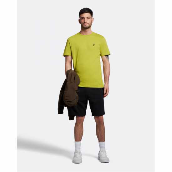 Lyle And Scott Тениска Logo T Shirt Калай Зелено W874 