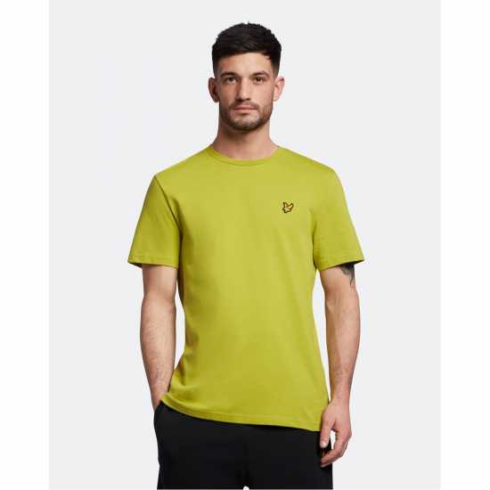 Lyle And Scott Тениска Logo T Shirt Калай Зелено W874 