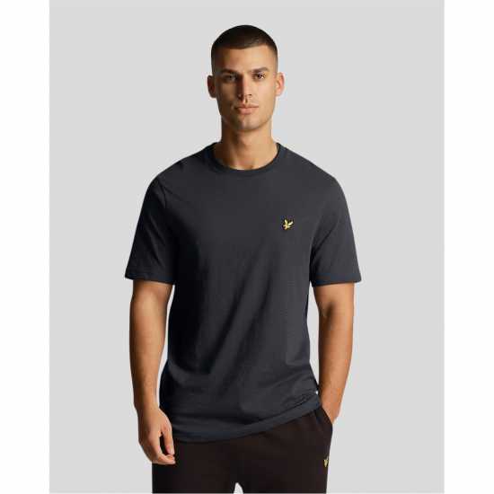 Lyle And Scott Тениска Logo T Shirt Гънметал W635 Tshirts under 20