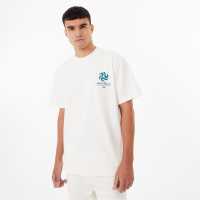 Jack Wills Applique Graphic Tee  Мъжко облекло за едри хора