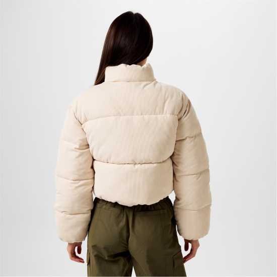 Jack Wills Crop Cord Puffer Ld44  