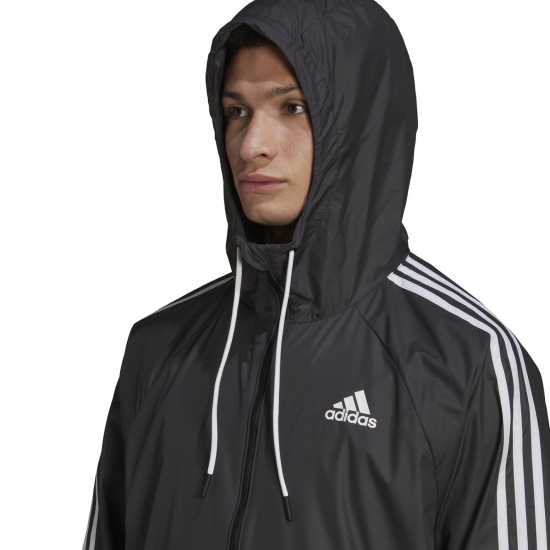 Adidas Мъжка Ветровка Bsc 3-Stripes Wind Jacket Mens Down  Мъжки грейки