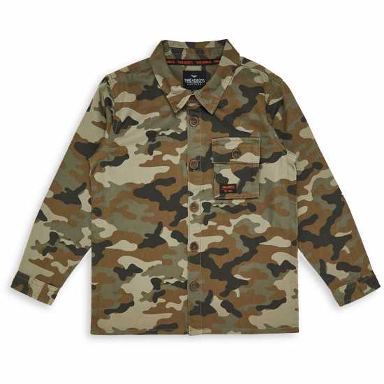 Threadbare Ls Camo Alsk Jn99  Детски якета и палта