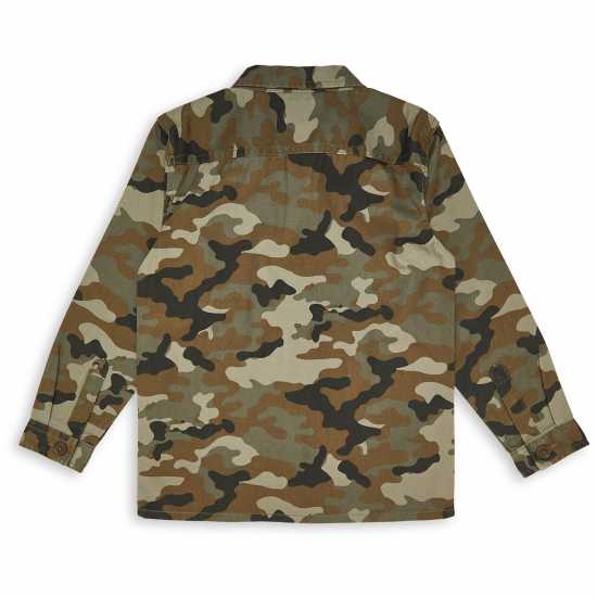 Threadbare Ls Camo Alsk Jn99  Детски якета и палта