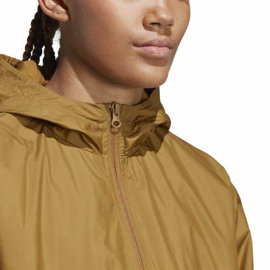 Adidas Дамско Яке Future Icons Woven Windbreaker Jacket Womens Бронзова страна Дамски грейки