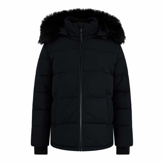 Ватирано Яке Jack Wills Padded Jacket Черно Дамски грейки