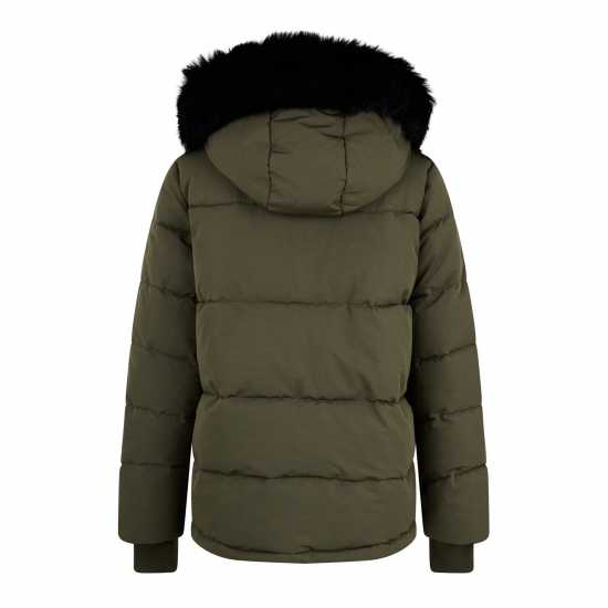 Ватирано Яке Jack Wills Padded Jacket Хаки Дамски грейки