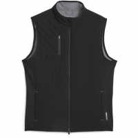 Puma Ватирано Елече Scotia Quilted Vest Golf Mens Черно/Енергия Голф облекло