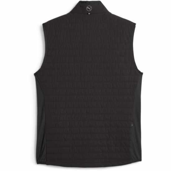 Puma Ватирано Елече Scotia Quilted Vest Golf Mens Черно/Енергия Голф облекло