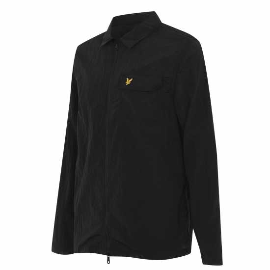 Lyle And Scott & Scott Nylon Over Shirt Черно небесно Z865 