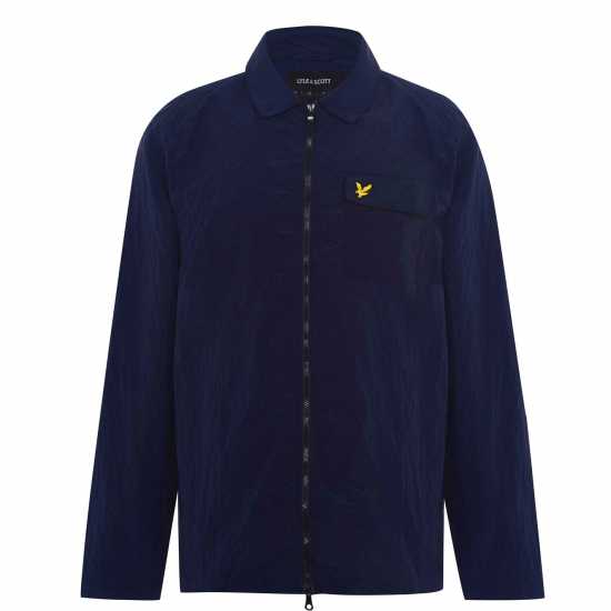 Lyle And Scott & Scott Nylon Over Shirt Морско синьо Z271 