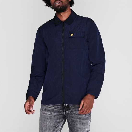 Lyle And Scott & Scott Nylon Over Shirt Морско синьо Z271 