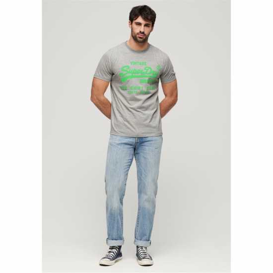 Superdry Тениска Vintage Logo T Shirt Сиво ZUC Tshirts under 20