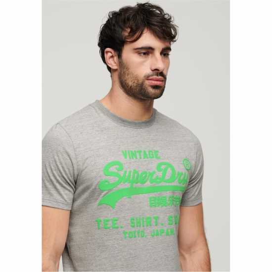 Superdry Тениска Vintage Logo T Shirt Сиво ZUC Tshirts under 20