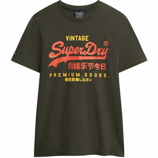 Superdry Тениска Vintage Logo T Shirt Черен AFB Tshirts under 20