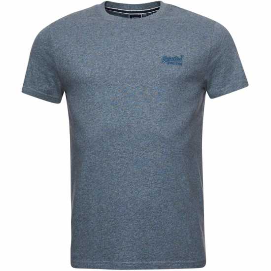 Superdry Тениска Small Chest Logo T Shirt Син Грит 3YM Tshirts under 20