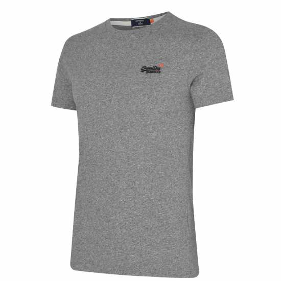 Superdry Тениска Small Chest Logo T Shirt Сив Марл 4HK Tshirts under 20