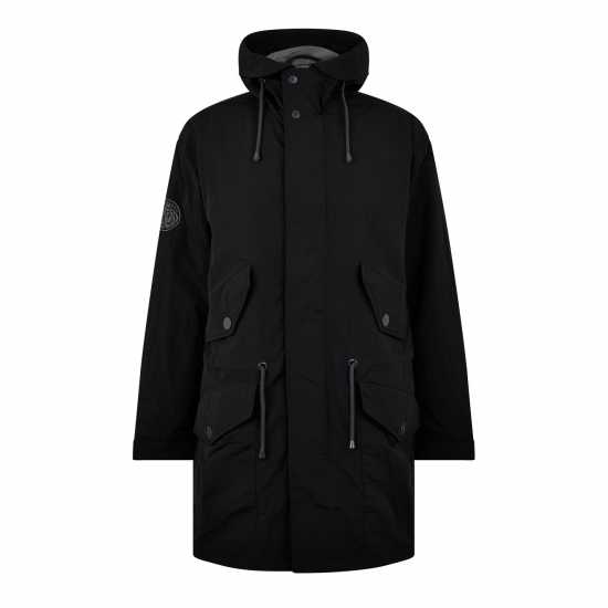 Pretty Green Pg Nomad Parka Sn44 Черно 