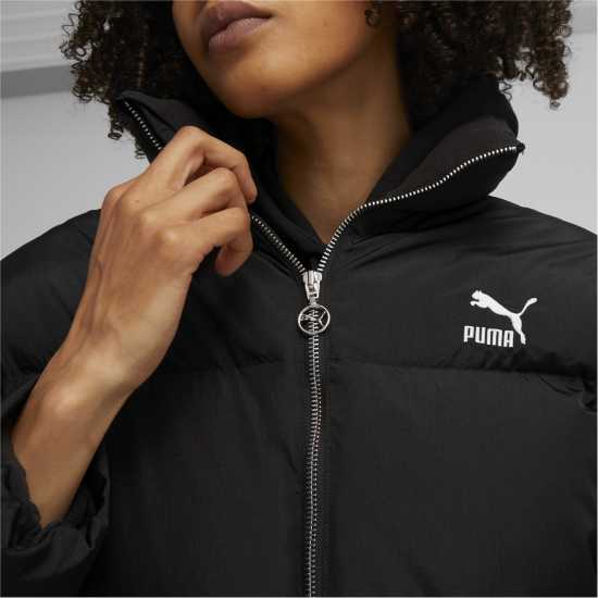 Puma Дамско Яке Classics Oversized Puffer Jacket Womens Черно Пума 