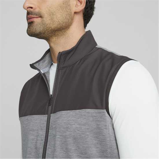 Puma Cloudspun Vest Mens Черно оттенък Мъжки ризи