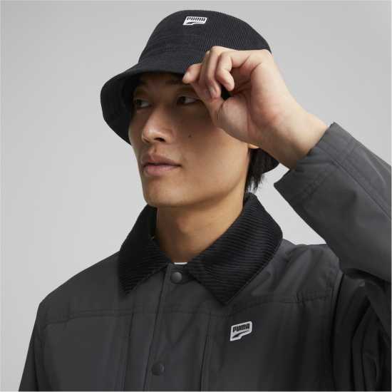 Puma Треньорско Яке Downtown Padded Coach Jacket Черно 