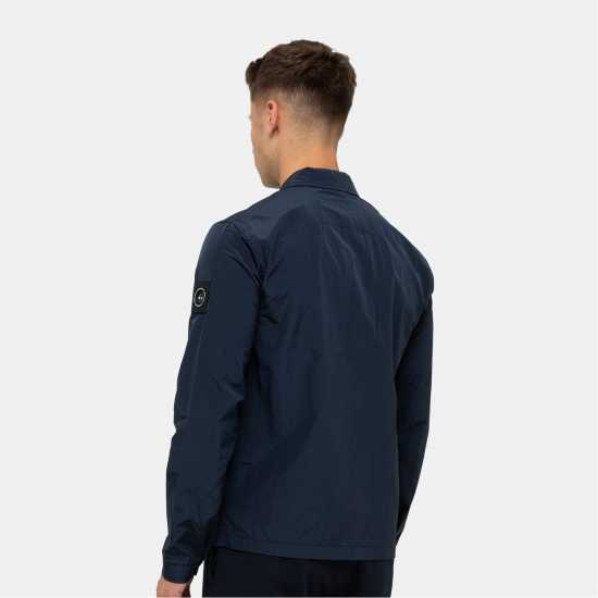 Marshall Artist Artist Corazza Overshirt Sn99 Морска синьо Мъжки якета с пух