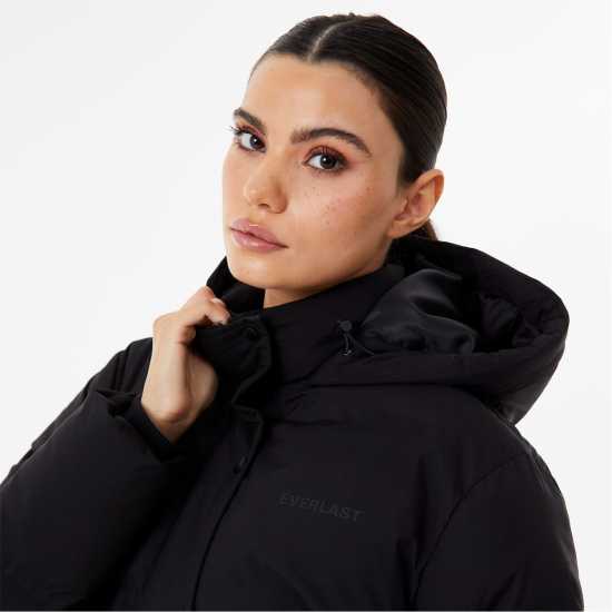 Everlast Hooded Longline Puffer Jacket  