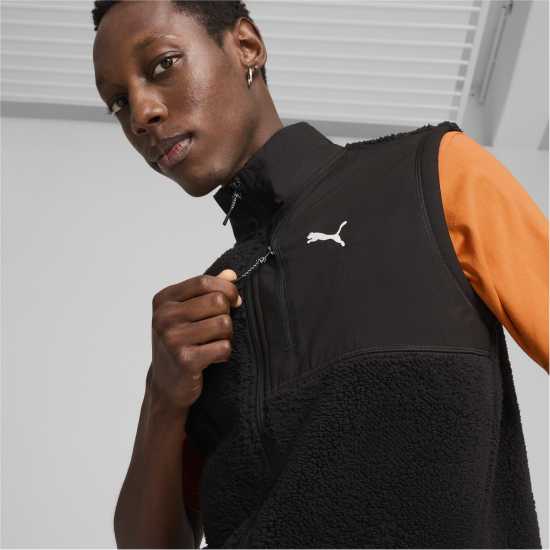 Puma Open Rd Gilet Sn99 Черно Пума Мъжко облекло за едри хора