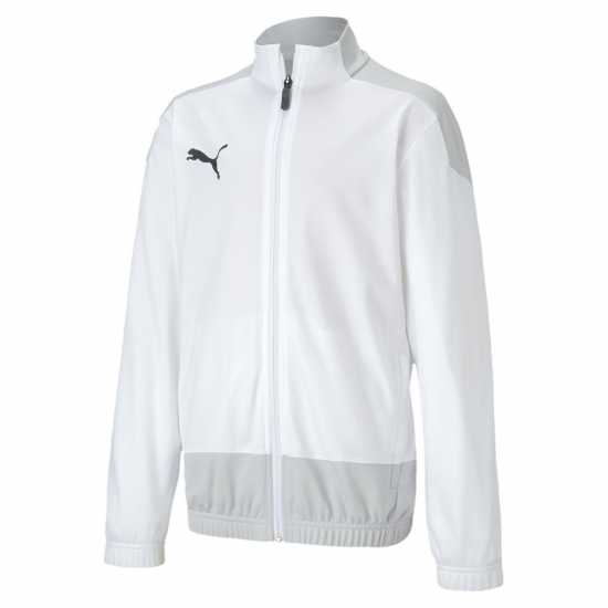 Puma Детско Яке Team Goal Training Jacket Juniors Бяло/Сиво Детски якета и палта