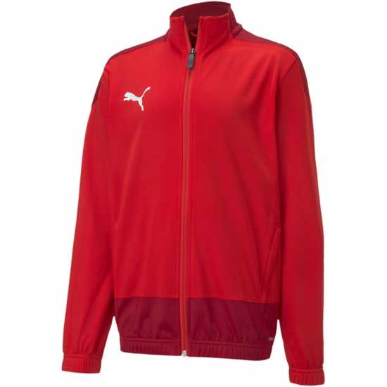 Puma Детско Яке Team Goal Training Jacket Juniors Пум. Червен/Ки. Детски якета и палта