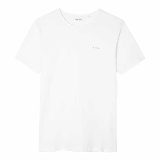 Paul Smith Тениска Chest Logo T Shirt Бяло 01 Tshirts under 20