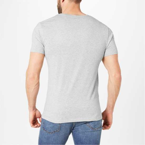 Paul Smith Тениска Chest Logo T Shirt Сив марл 70 Tshirts under 20