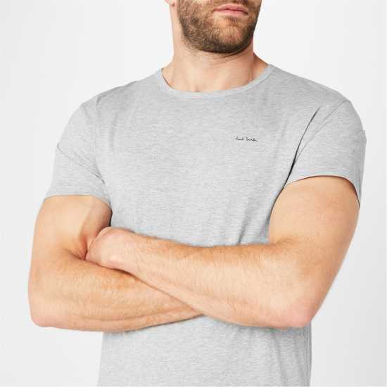 Paul Smith Тениска Chest Logo T Shirt Сив марл 70 Tshirts under 20