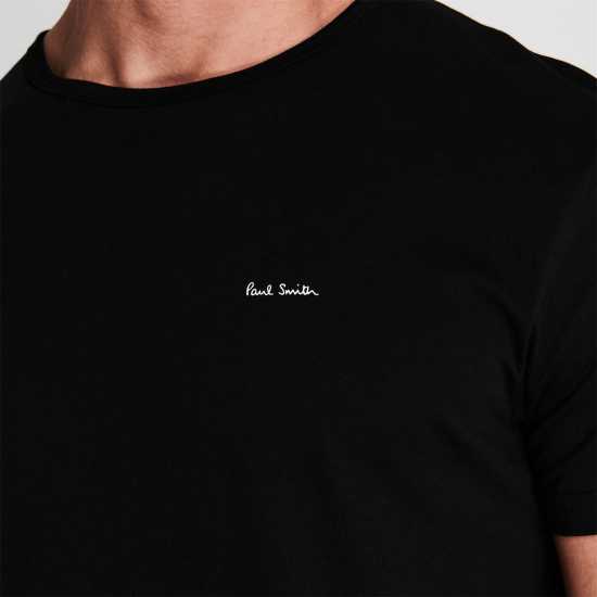 Paul Smith Тениска Chest Logo T Shirt Черно 79 Tshirts under 20