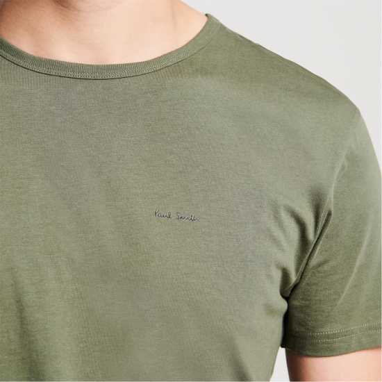 Paul Smith Тениска Chest Logo T Shirt Хаки 35 Tshirts under 20