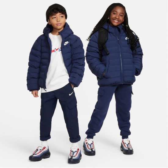 Nike Детско Яке Nsw Filled Jacket Junior Морска синьо Детски якета и палта