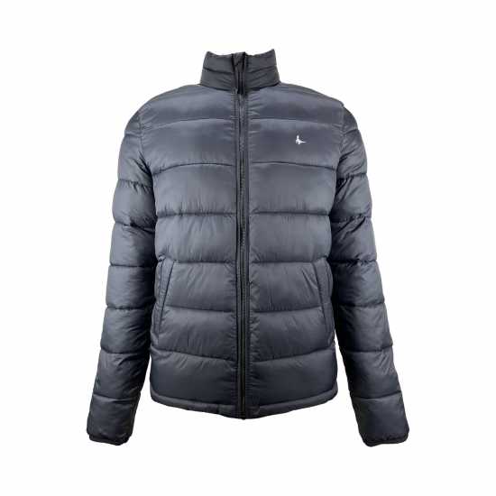 Jack Wills Kershaw Lightweight Puffer Jacket Черно Мъжки грейки