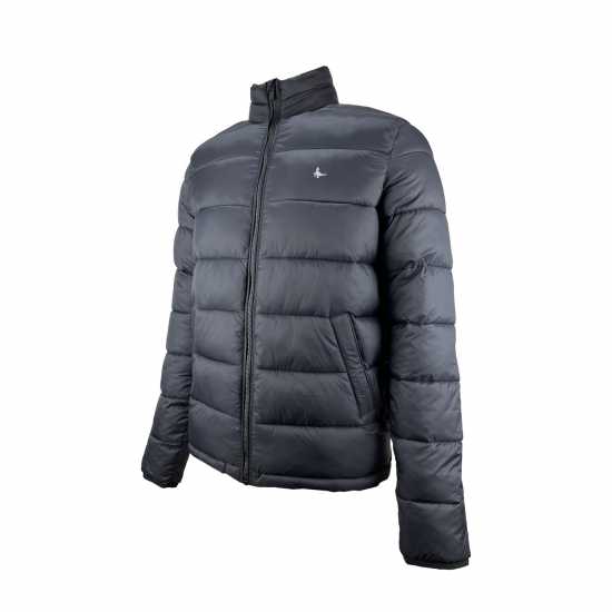 Jack Wills Kershaw Lightweight Puffer Jacket Черно Мъжки грейки