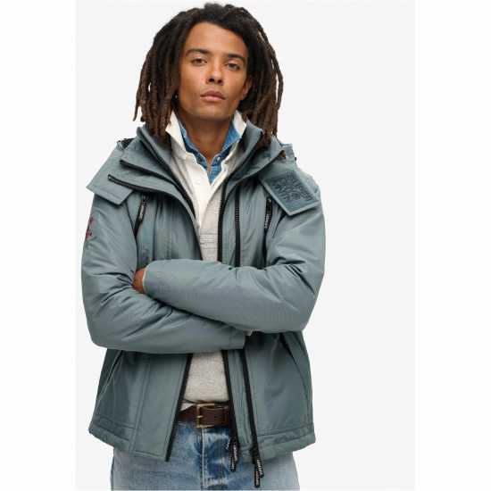 Superdry Windcheater Jacket Бурно синьо 