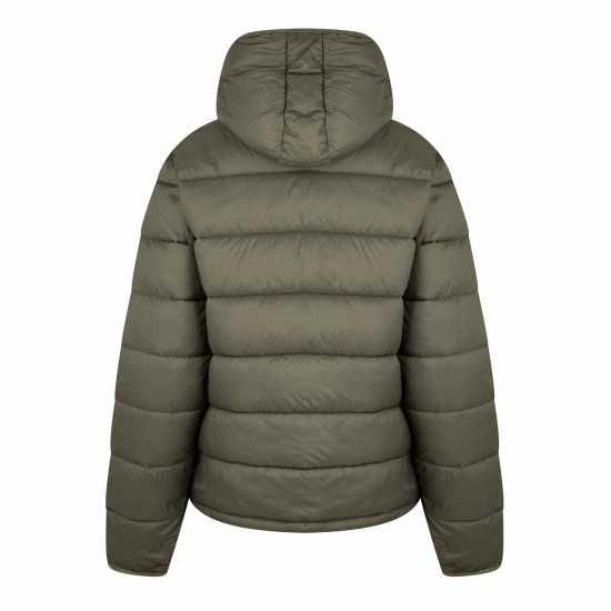 Jack Wills Kershaw Hooded Puffer Jacket Тъмно кафяво Мъжки грейки