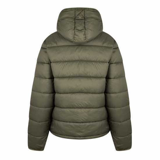 Jack Wills Kershaw Hooded Puffer Jacket Тъмно кафяво Мъжки грейки