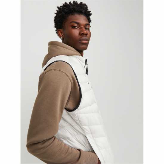 Jack And Jones Hero Puffer Bodywarmer Лунна лъчина Мъжки грейки