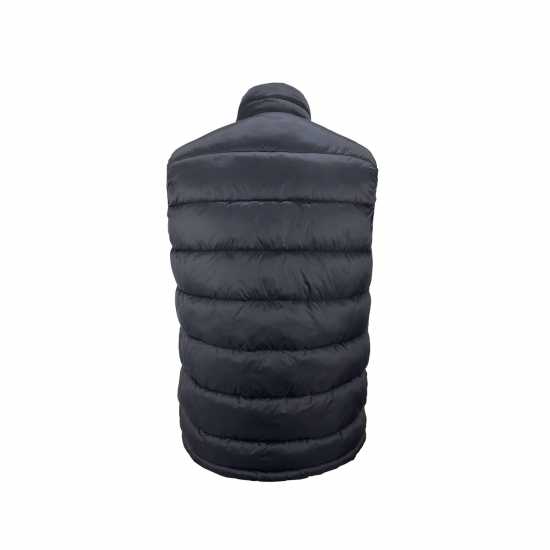 Jack Wills Kershaw Lightweight Puffer Gilet Черно Мъжки грейки