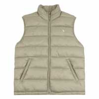 Jack Wills Kershaw Lightweight Puffer Gilet Laurel Oak Мъжки грейки