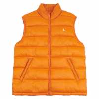 Jack Wills Kershaw Lightweight Puffer Gilet Burnt Orange Мъжки грейки