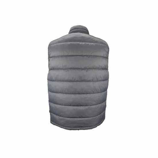 Jack Wills Kershaw Lightweight Puffer Gilet Гранит Мъжки непромокаеми якета