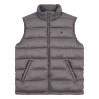 Jack Wills Kershaw Lightweight Puffer Gilet Granite Gray Мъжки грейки